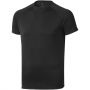 Niagara short sleeve men's cool fit t-shirt, solid black