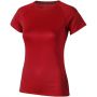 Niagara short sleeve women's cool fit t-shirt, Red