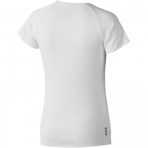 Niagara short sleeve women's cool fit t-shirt, White (T-shirt, mixed fiber, synthetic)