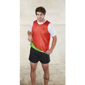 ProAct Sports Bib, Sporty Red/Fluorescent Green, XXS/XS (T-shirt, mixed fiber, synthetic)
