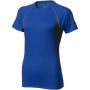 Quebec short sleeve women's cool fit t-shirt, Blue,Anthracite