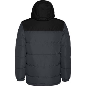 Tallin kids insulated jacket, Ebony, Solid black (Jackets)