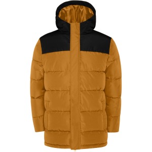 Tallin unisex insulated jacket, Curry Yellow, Solid black (Jackets)