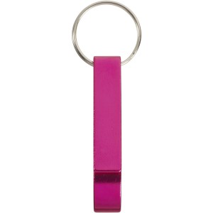 Tao bottle and can opener keychain, Magenta (Keychains)