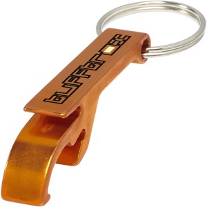 Tao bottle and can opener keychain, Orange (Keychains)