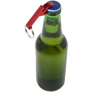 Tao bottle and can opener keychain, Red (Keychains)