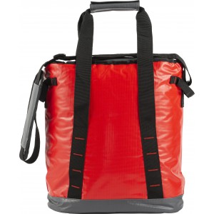 Tarpauling cooler bag Becky, red (Cooler bags)