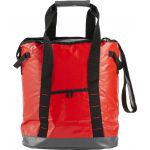 Tarpauling cooler bag Becky, red (8497-08)
