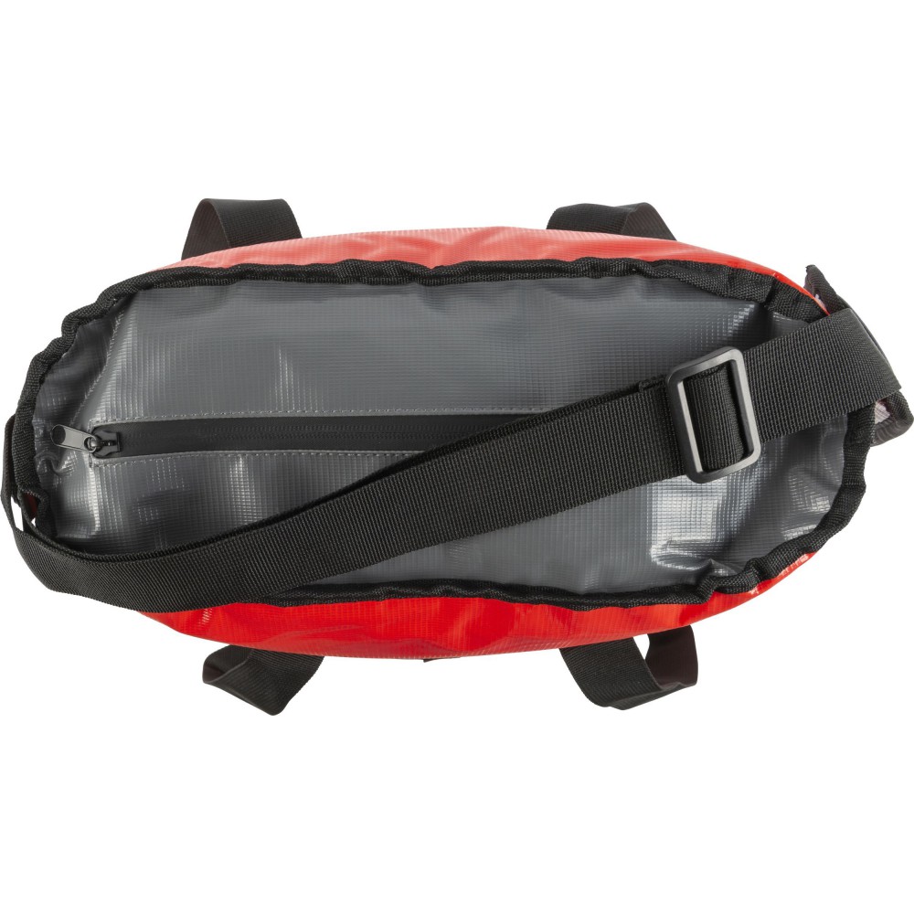 Tarpauling cooler bag, red (Cooler bags) - Reklámajándék.hu Ltd.