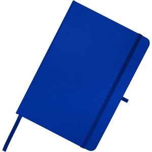 Teak A5 recycled hard cover notebook with lined pages, Royal (Notebooks)