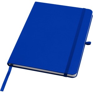 Teak A5 recycled hard cover notebook with lined pages, Royal (Notebooks)