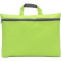 Polyester (600D) conference bag Elfrieda, lime