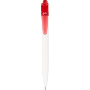 Thalaasa ocean-bound plastic ballpoint pen, Transparent red,