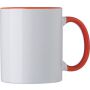 Ceramic mug Blair, orange
