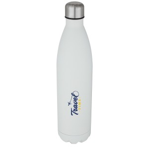 Cove 1 L vacuum insulated stainless steel bottle, White (Thermos)
