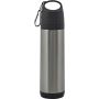 Double walled thermos bottle (500ml), silver