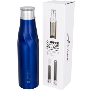 Hugo 650 ml seal-lid copper vacuum insulated bottle, Blue (Thermos)