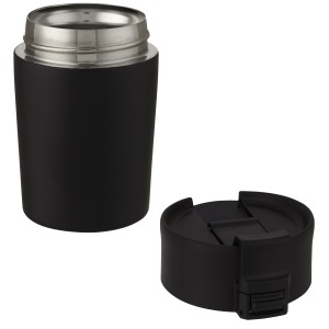 Jetta 180 ml copper vacuum insulated tumbler, Solid black (Thermos)