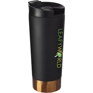 Peeta 500 ml copper vacuum insulated tumbler, solid black (Thermos)