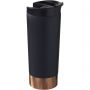 Peeta 500 ml copper vacuum insulated tumbler, solid black