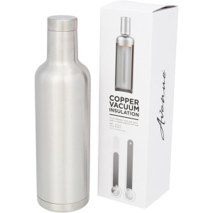 Pinto 750 ml copper vacuum insulated bottle, Silver (Thermos)