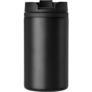 Stainless steel double walled cup Gisela, black (Thermos)
