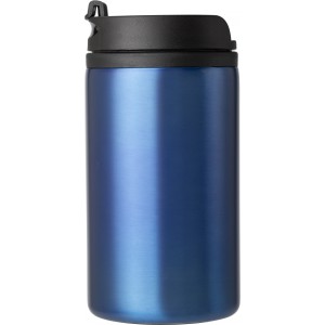 Stainless steel double walled cup Gisela, cobalt blue (Thermos)