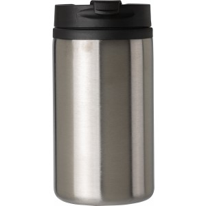 Stainless steel double walled cup Gisela, silver (Thermos)