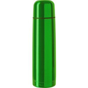 Stainless steel double walled flask Mona, green (Thermos)