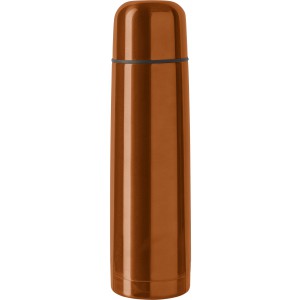 Stainless steel double walled flask Mona, orange (Thermos)