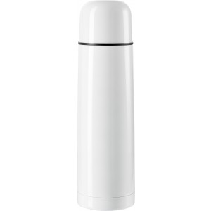 Stainless steel double walled flask Mona, white (Thermos)