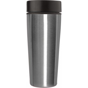 Stainless steel double walled travel mug Elisa, silver (Thermos)