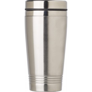 Stainless steel drinking mug (450 ml) Velma, silver (Thermos)