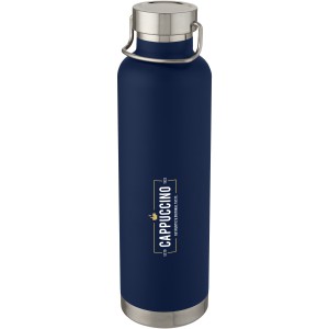 Thor 1 L copper vacuum insulated sport bottle, Dark blue (Thermos)