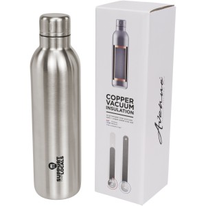 Thor 510 ml copper vacuum insulated sport bottle, Silver (Thermos)