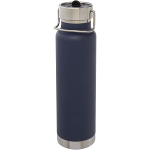 Thor 750 ml copper vacuum insulated sport bottle, Dark blue (Thermos)