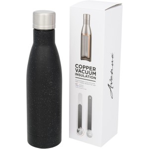 Vasa speckled copper vacuum insulated bottle, solid black (Thermos)