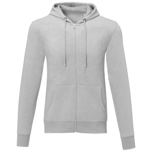 Theron men?s full zip hoodie, Heather grey (Pullovers)