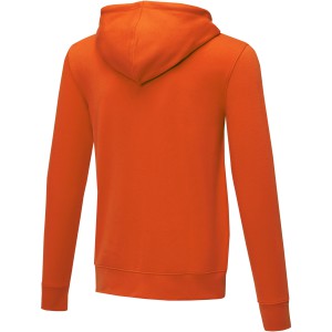 Theron men's full zip hoodie, Orange (Pullovers)