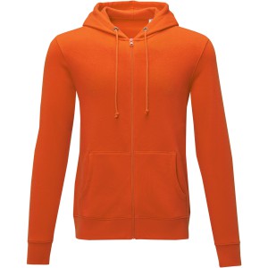 Theron men's full zip hoodie, Orange (Pullovers)