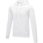 Theron men's full zip hoodie, White (3822901)