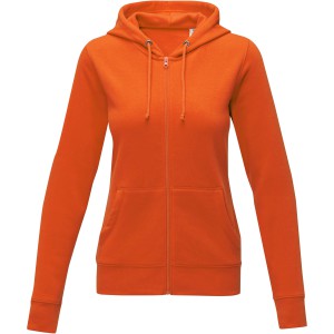 Theron women's full zip hoodie, Orange (Pullovers)