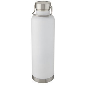 Thor 1 L copper vacuum insulated sport bottle, White