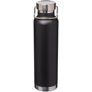 Thor 650 ml copper vacuum insulated sport bottle, solid black
