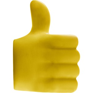Thumbs-up stress reliever, Yellow (Stress relief)