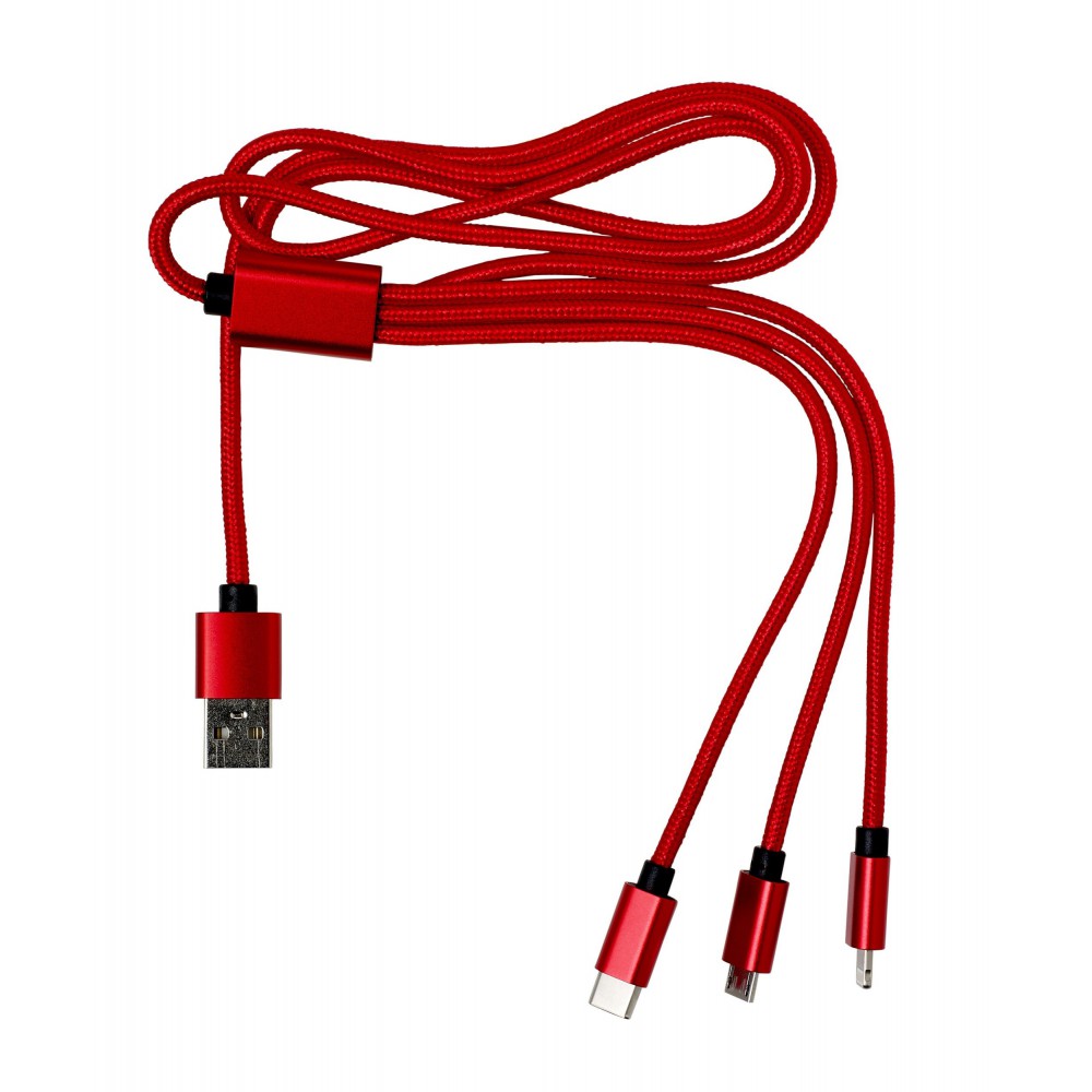 Promo  Najlonski kabel za punjenje, crven