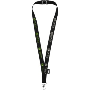 Tom recycled PET lanyard with breakaway closure (Lanyard, armband, badge holder)