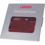 Nylon Victorinox SwissCard Quatro multitool, red