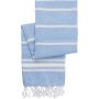 100% Cotton Hammam towel Riyad, light blue