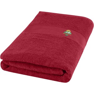 Amelia 450 g/m2 cotton bath towel 70x140 cm, Red (Towels)